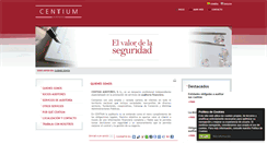 Desktop Screenshot of centiumauditores.com